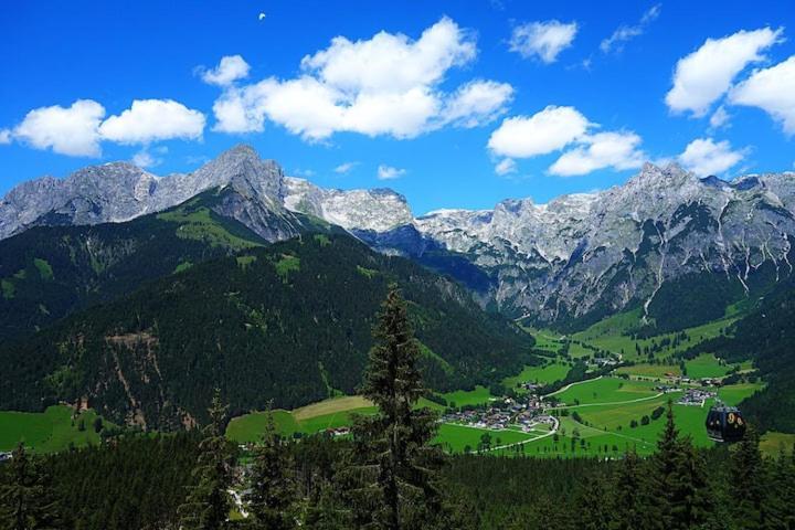 Alpen Apartment Werfenweng - Ruhe - Pool Bagian luar foto
