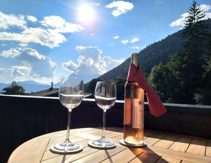 Alpen Apartment Werfenweng - Ruhe - Pool Bagian luar foto